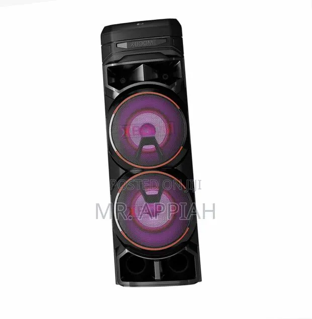 LG XBOOM RNC9 Bluetooth Party Speaker With Mic (Dolby Audio, Black) · Photo 1