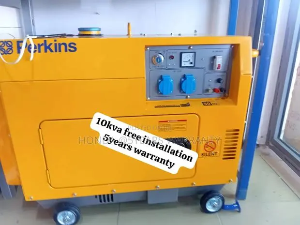 Wind Powered Gen Perkins 10kva 13000watt Diesel Generator · Photo 1