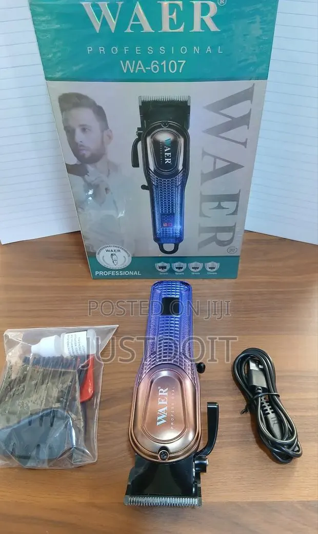 Waer 6107 Professional Rechargeable Clipper · Photo 1
