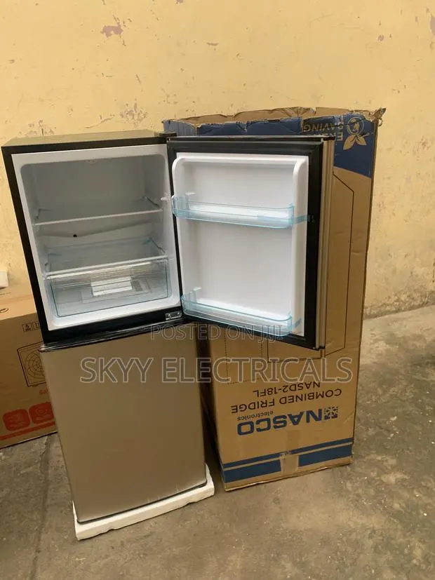 Original Nasco NAsD2-18FL 136liters DoubleDoor Button Freezer · Photo 1