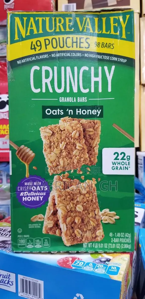 Nature Valley Oats 'N Honey Crunchy Granola Bars, 49 Ct · Photo 1