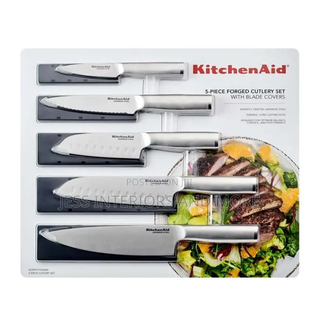 Kitchenaid Gourmet 5-Piece Stainless Steel Knife Set · Photo 1