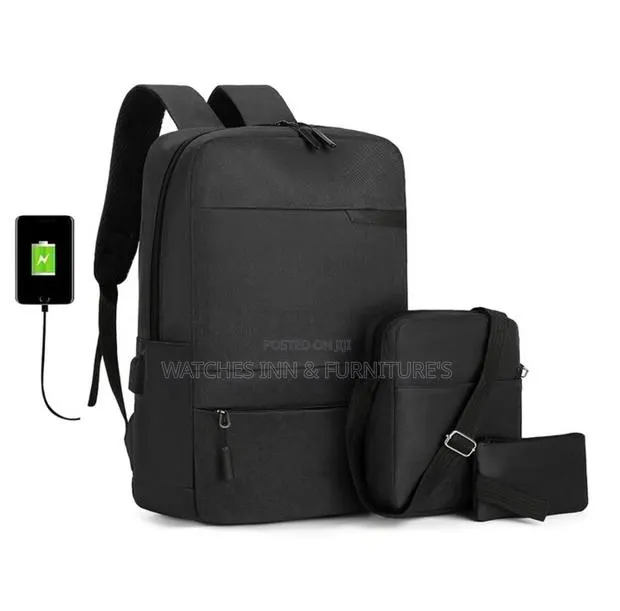 3 in 1 Backpack With USB Port · Photo 1