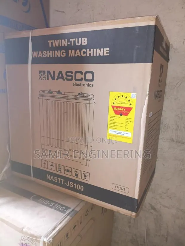 Double the Tub, Double the Speed: Nasco 10kg Semi-Automatic · Photo 1