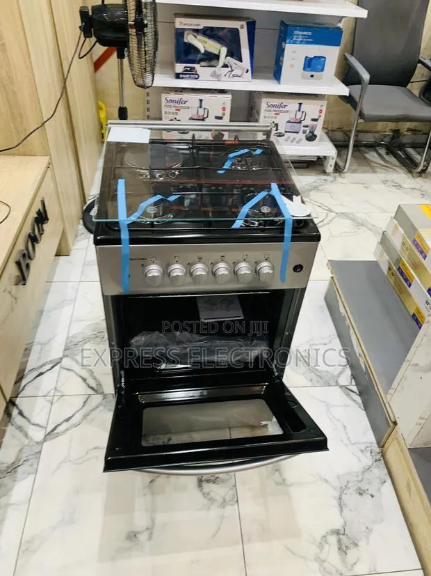 Get a New Gas Cooker Oven Electric 3-1 Stove · Photo 1
