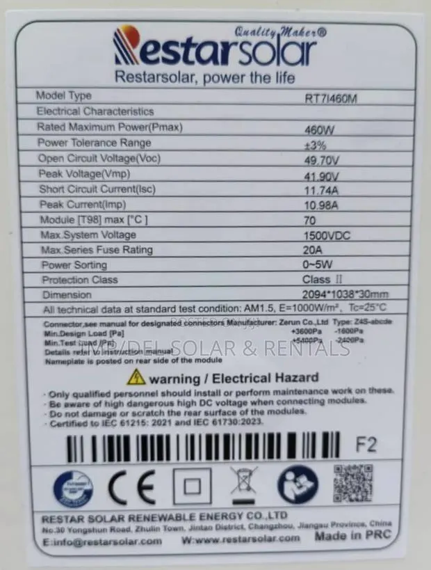 460w Mono Half-Cut Solar Panel · Photo 7