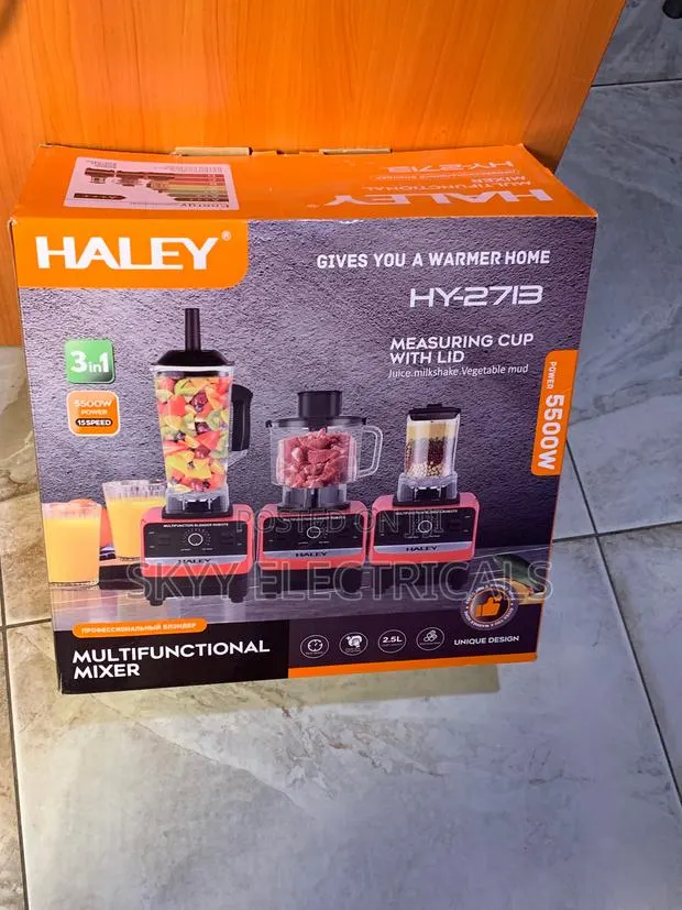 Affordable Haley Hy-271b 3in1 Blender · Photo 1