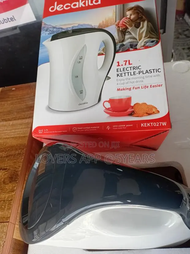 High-Quality Decakila Electric Kettle With Automatic Shut-Off · Photo 1
