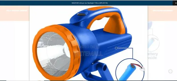 Cordless Flashlight - WFL20110 · Photo 1