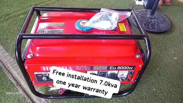 Strong Performance, Low Fuel Consumption – Honda 7.0kva · Photo 1