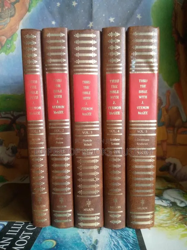 Thru the Bible With J. Vernon McGee 5 Volume Set · Photo 1