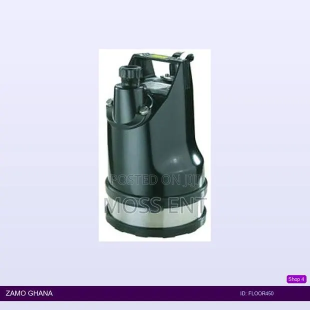 Submersible Drainage Pump 0.6 Hp (Clear Water) - Floor450 · Photo 1