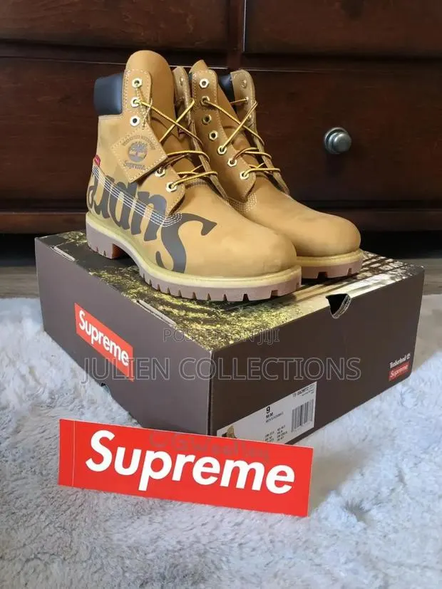 Original Supreme Timberland Tm Brown · Photo 1