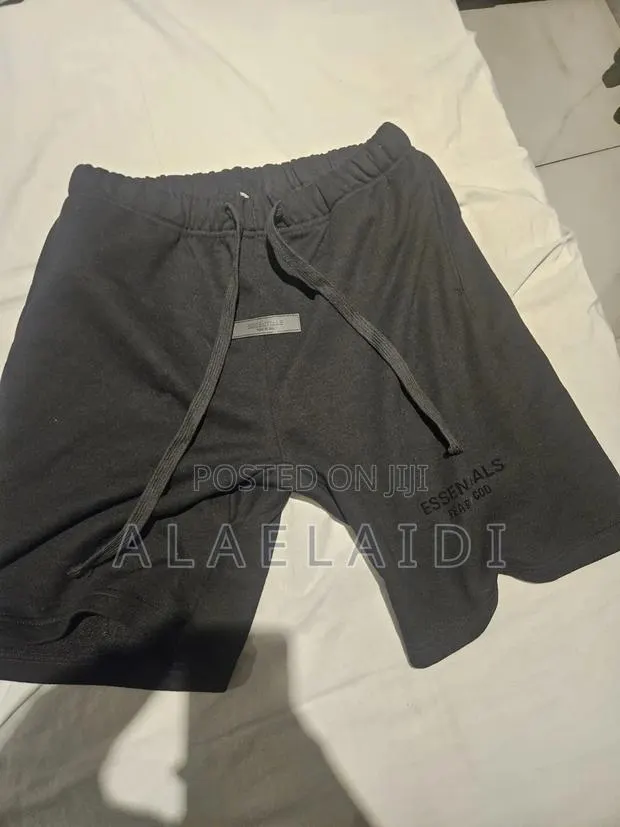 Black Essentials Shorts · Photo 1