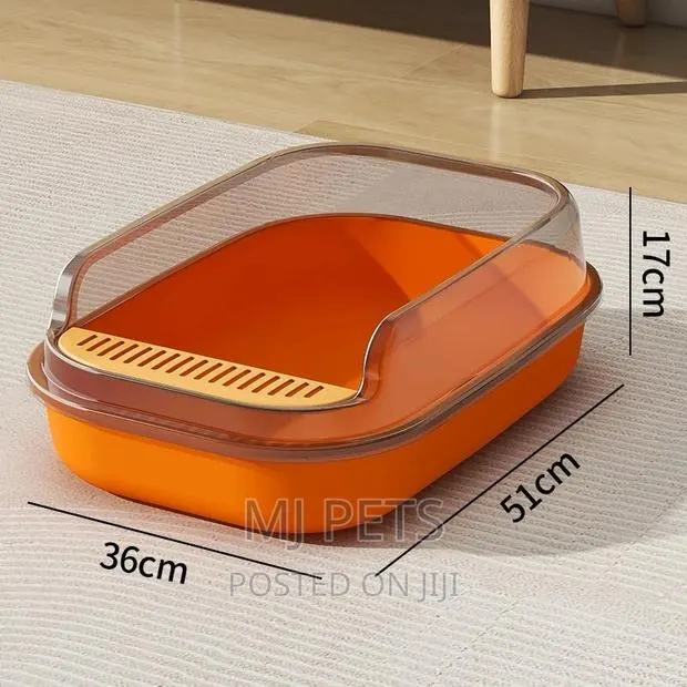 Cat Litter Box With Fence · Photo 1