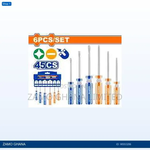 6 PCS Screwdriver - Wss3206 · Photo 1