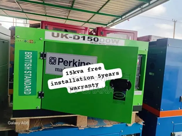 Perkins Diesel Generator – Pure Power, Low Noise · Photo 1