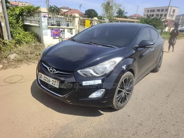 Hyundai Elantra 2013 Black · Photo 1