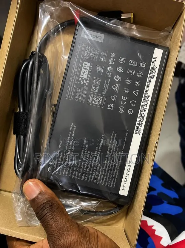Original Lenovo 230W Charger for Legion Gaming Laptops · Photo 1