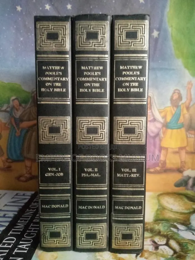 Commentary on the Holy Bible: 3 Volumes by Matthew Poole (Author) · Photo 1