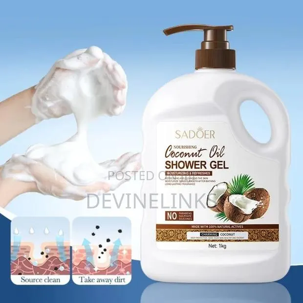 SADOER Coconut Oil Shower Gel · Photo 1