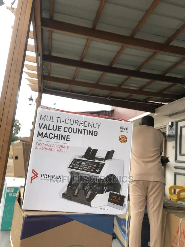 Multi-Currency Value Counting Machine, PM-VC110 · Photo 1