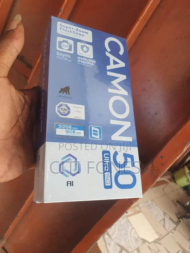 New Tecno Camon 50 Ultra 512 GB Black · Photo 1