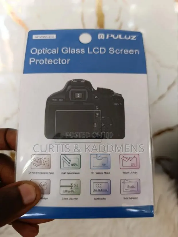 Canon R Camera Optical Glass LCD Screen Protector · Photo 1