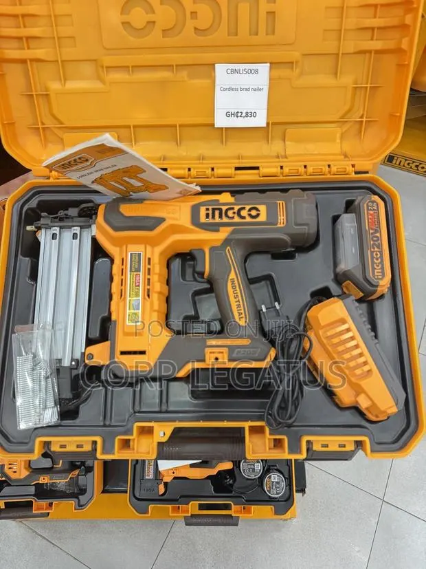 Ingco Cordless Brad Nailer · Photo 1