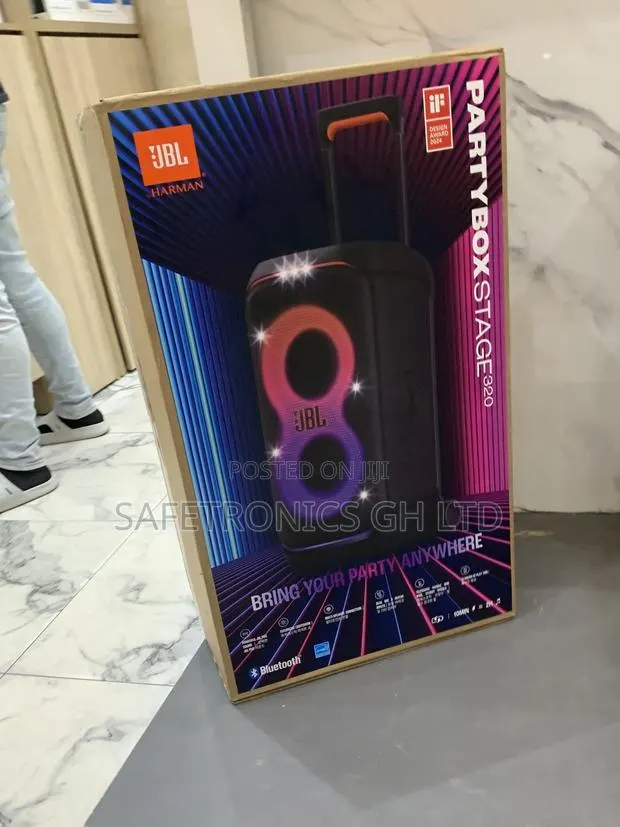 Most Authentic JBL Partybox Stage 320 Portable Party Speaker 240w · Photo 1