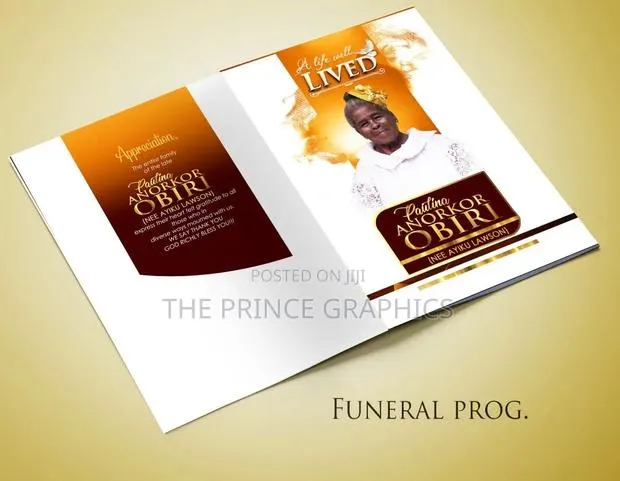 Funeral Brochure Design and Printing · Photo 1