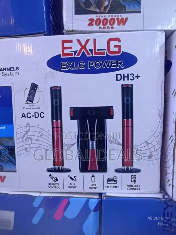 Exlg Power Wireless Speaker/Home Theater · Photo 1