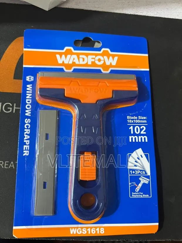 Wadfow 102mm Window Scraper (Model Wgs1618 · Photo 1