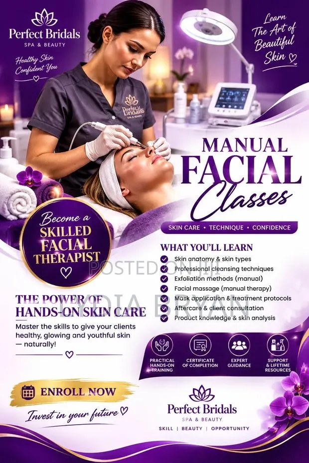 Manual Facials Classes · Photo 2