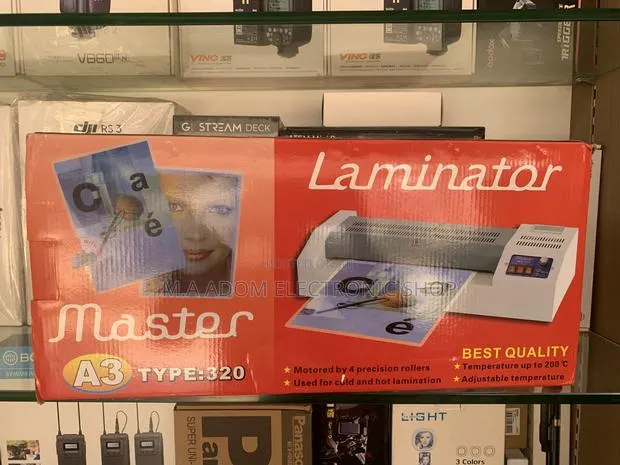 A3/4 Master Fast Hot Cool Laminating Machine · Photo 1