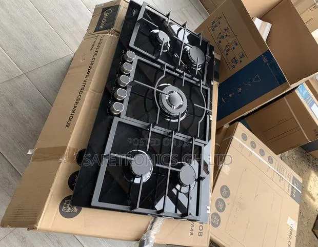 Valuable Built-in Midea 5 Burner Gas Hob - 90cm (90GQ095) · Photo 1