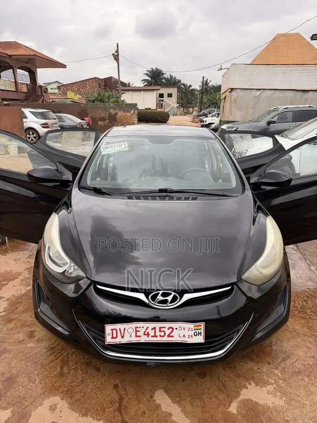 Hyundai Elantra SE 4dr Sedan (1.8L 4cyl 6M) 2015 Black · Photo 1