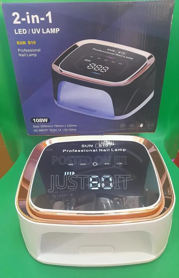 2 in 1 S10 Led / Uv Rechargeable Professional Nail Lamp · Photo 1