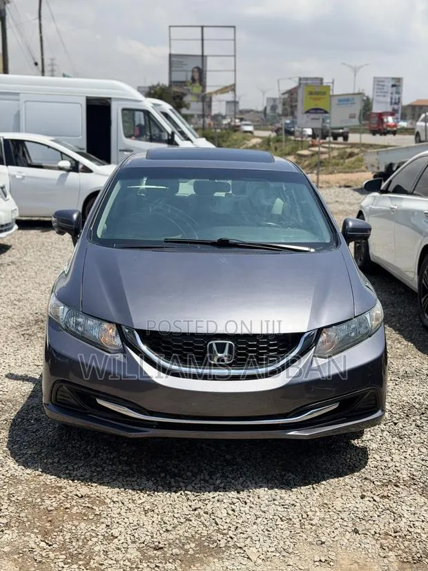 Honda Civic EX 2dr Coupe (1.8L 4cyl 5M) 2015 Gray