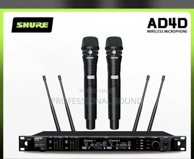 Shure AD4D Axient Digital Dual-Channel Wireless Receiver · Photo 1