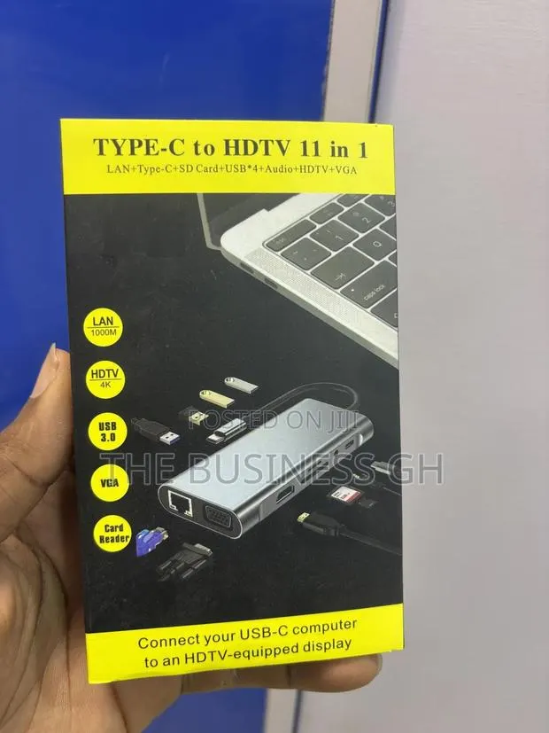 Type C to HDTV 11 in 1 Adapter · Photo 1