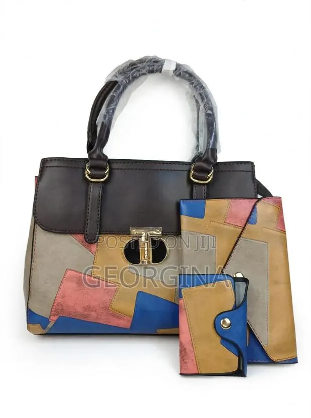 3 IN 1 Vintage Handbag Set- 6 Colours - Pay on Delivery · Photo 2