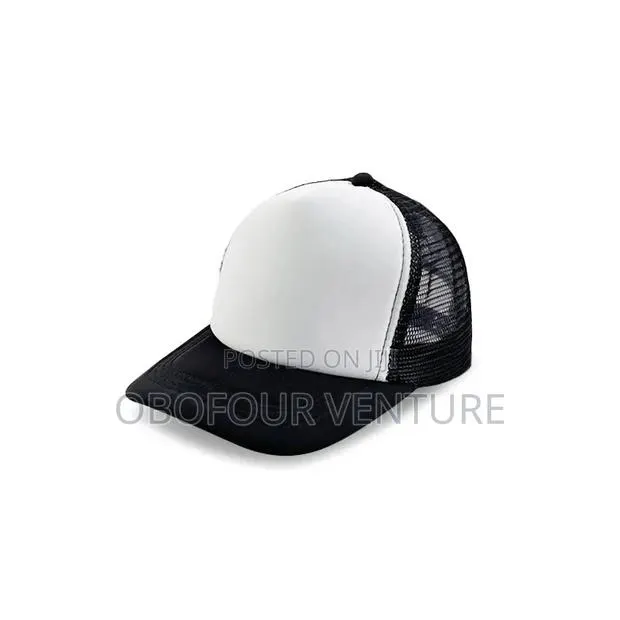 TWO-TONE Trucker Hat Mesh Back Snapback Baseball Cap Solid. · Photo 1