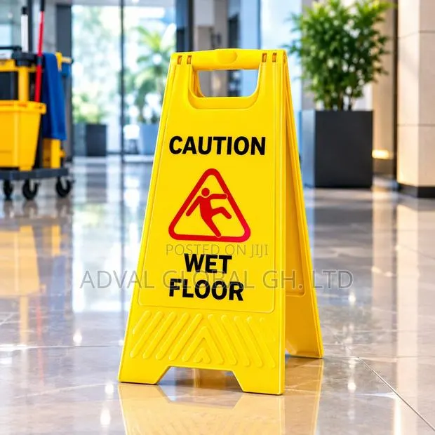 Wet Floor Caution Sign · Photo 1