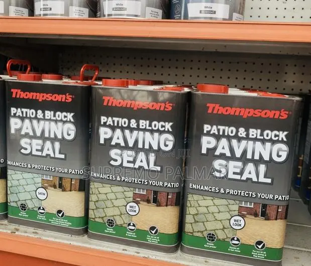 Thompson's Block Paving Sealer 5L –Weatherproof Protection for Patios · Photo 1