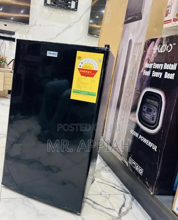 Extremely Quality Nasco Nasf1-110fl 1 Door Table Top Fridge(Black)92l. · Photo 1