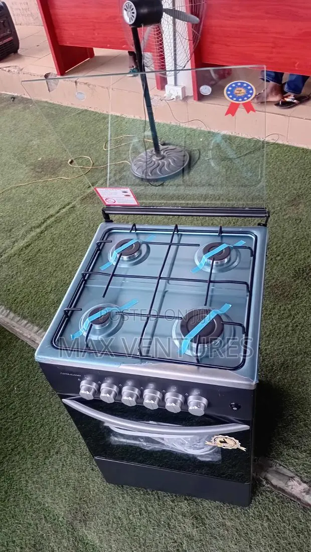 Volcano 4 Burner Gas Cooker 50x50 – Neat & Convenient · Photo 1