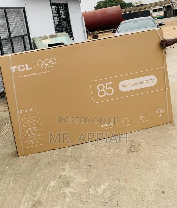 Affordable TCL 85p7L 85” Qled Smart Screen Television(Black) · Photo 1