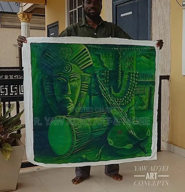 Handmade Acrylic Painting on Canvas · Photo 1
