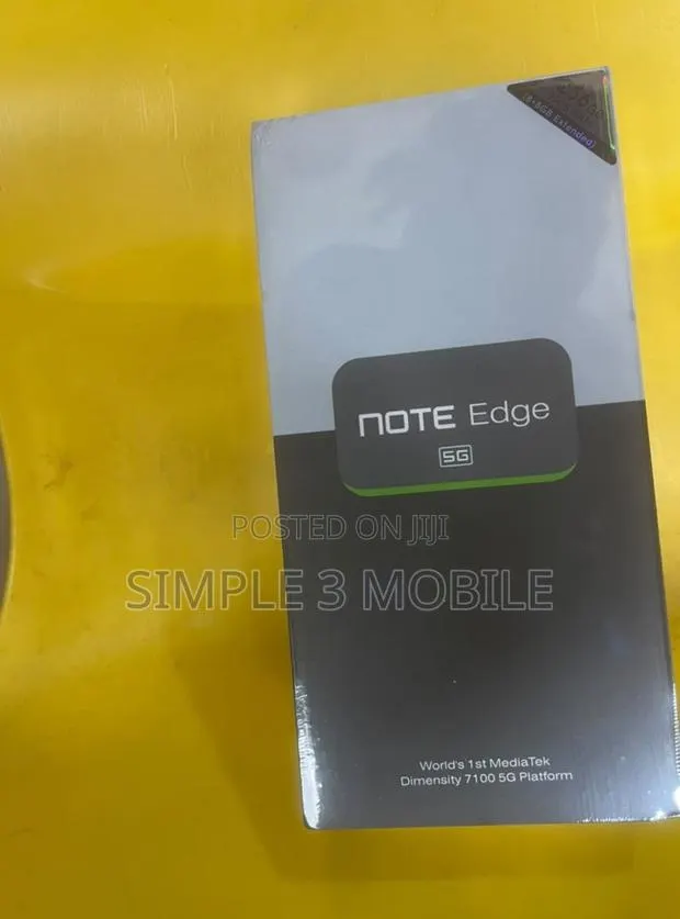 New Infinix Note Edge 256 GB Black · Photo 1